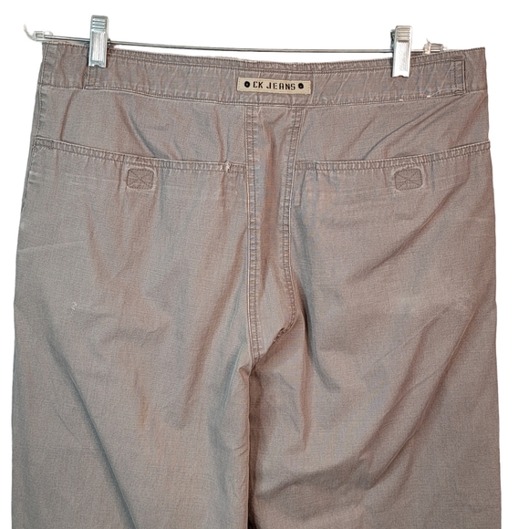 Calvin Klein CK Jeans Work Wear Pants Wide Leg Front knee Pad Access Men's 34 - Picture 14 of 16